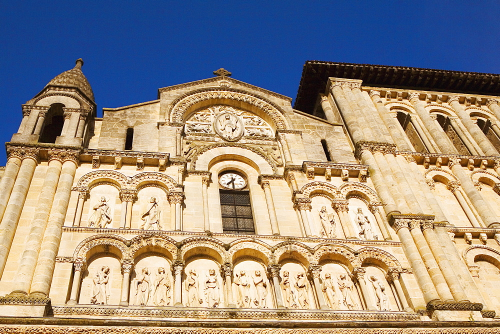 Low angle view of a church, Eglise Sainte-Croix, Bordeaux, France