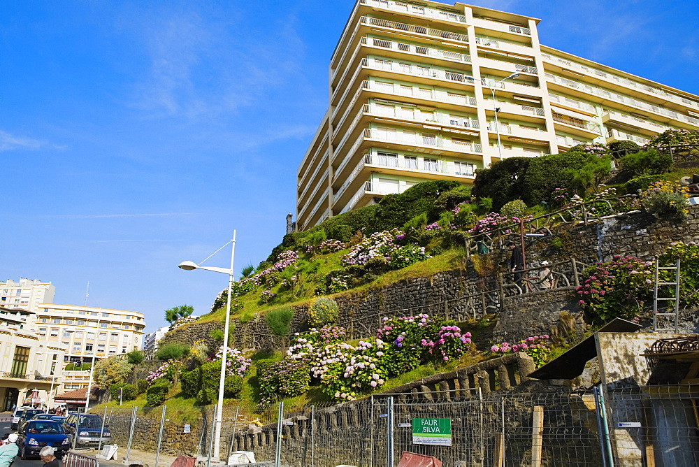 Low angle view of a building, Biarritz, Basque Country, Pyrenees-Atlantiques, Aquitaine, France