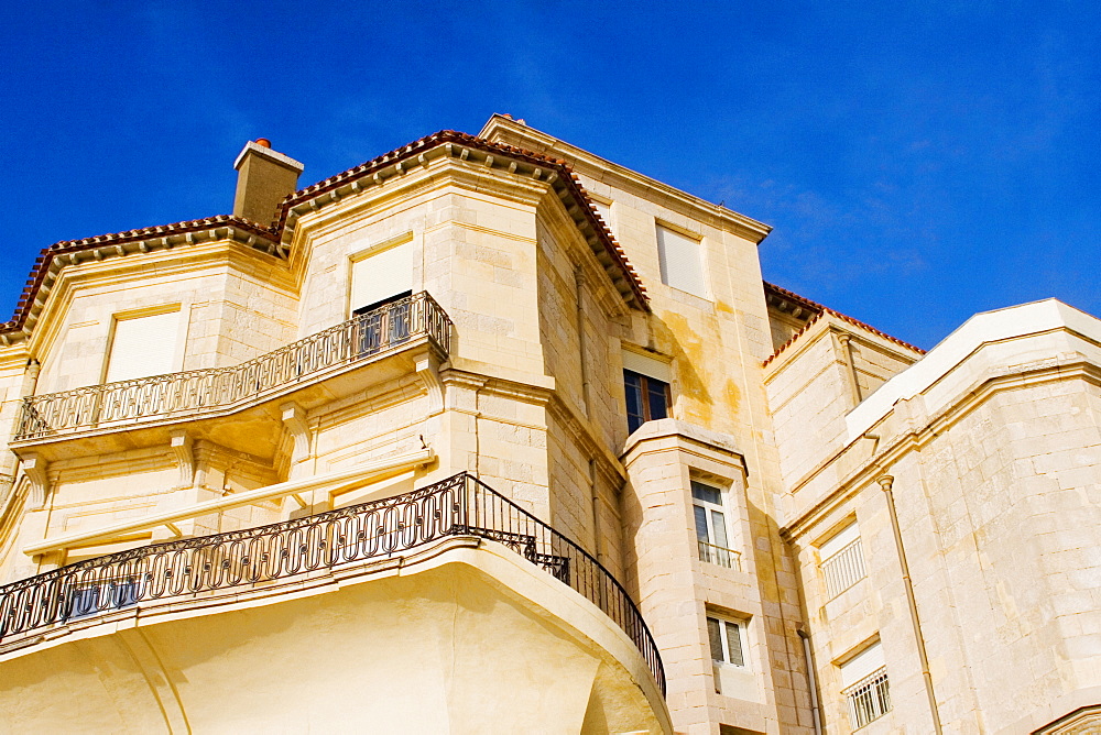 Low angle view of a building, Biarritz, Basque Country, Pyrenees-Atlantiques, Aquitaine, France