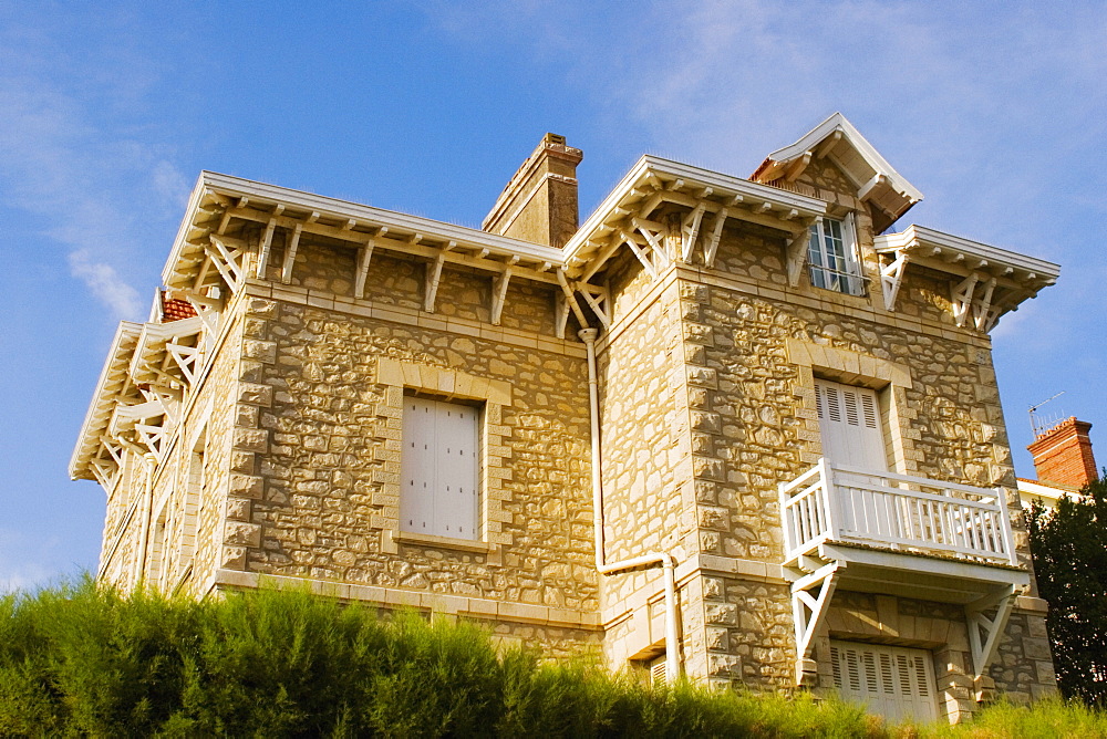 Low angle view of a building, Biarritz, Basque Country, Pyrenees-Atlantiques, Aquitaine, France