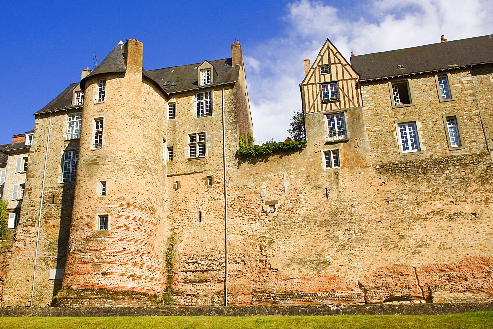 Low angle view of a building, La Tour de Lestang, Le Mans, France