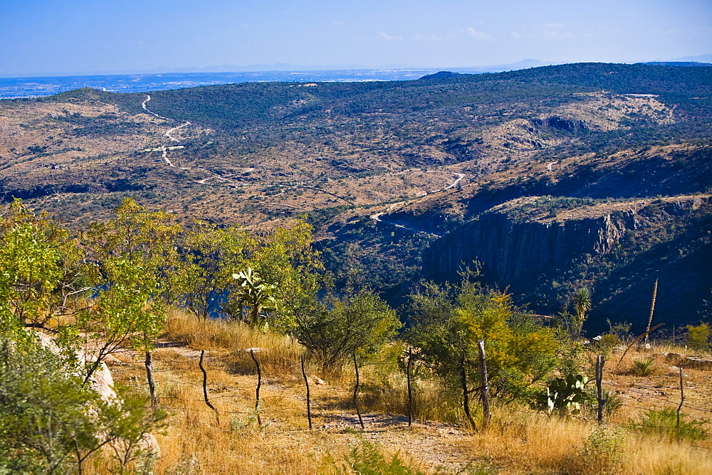 Panoramic view of a landscape, San Jose De Gracia, Aguascalientes, Mexico