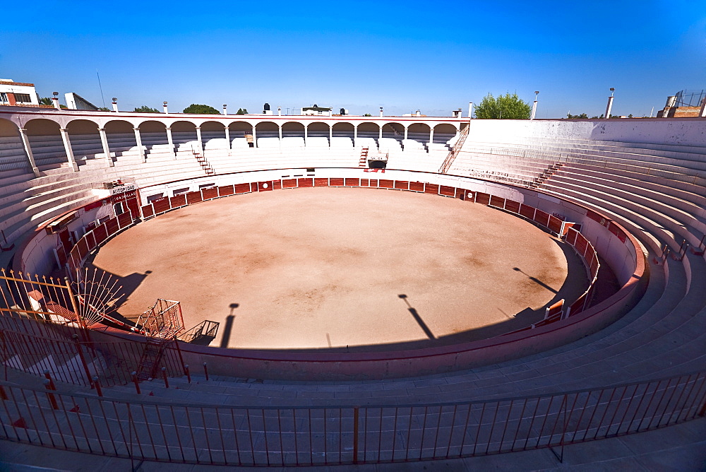 High angle view of a bullring, Plaza De Toros San Marcos, Aguascalientes, Mexico