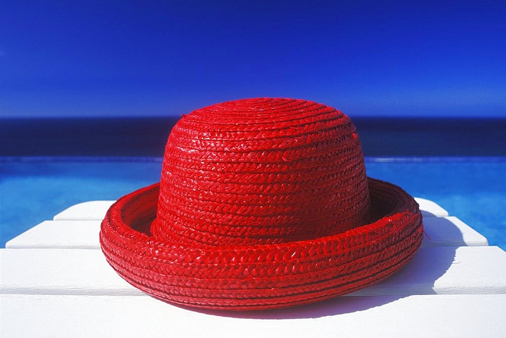 Close-up of a sun hat