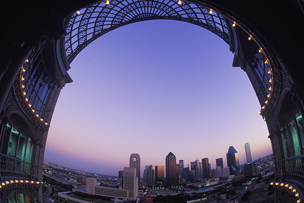 Skyscrapers in a city, Texas, USA