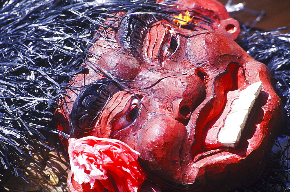 Close-up of a mask, Bali, Indonesia