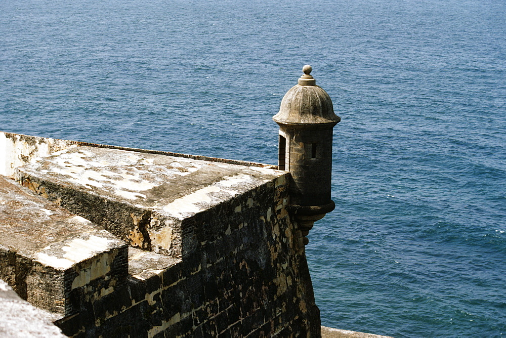 High angle view of El Morro Fort, San Juan, Puerto Rico