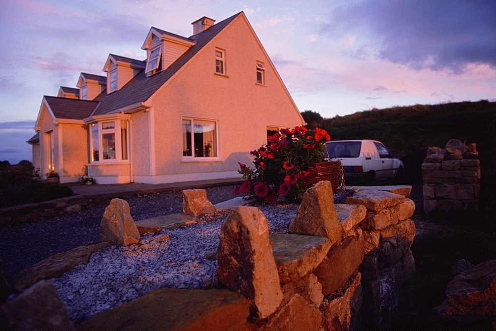 Low angle view of a house, County Sligo, Republic of Ireland