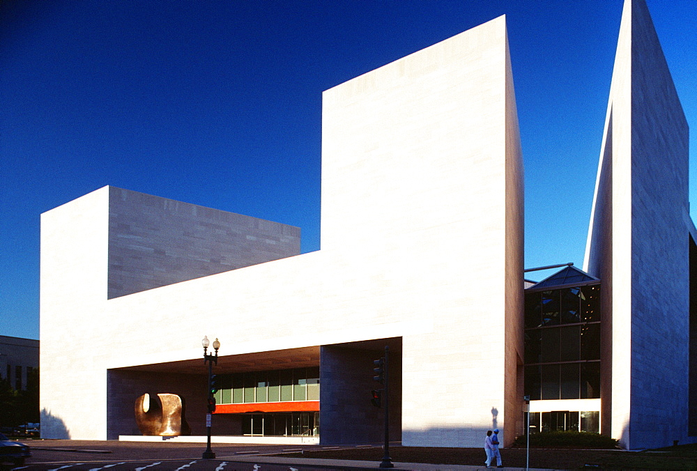 Low angle view of a building, National Gallery Of Art, Washington DC, USA