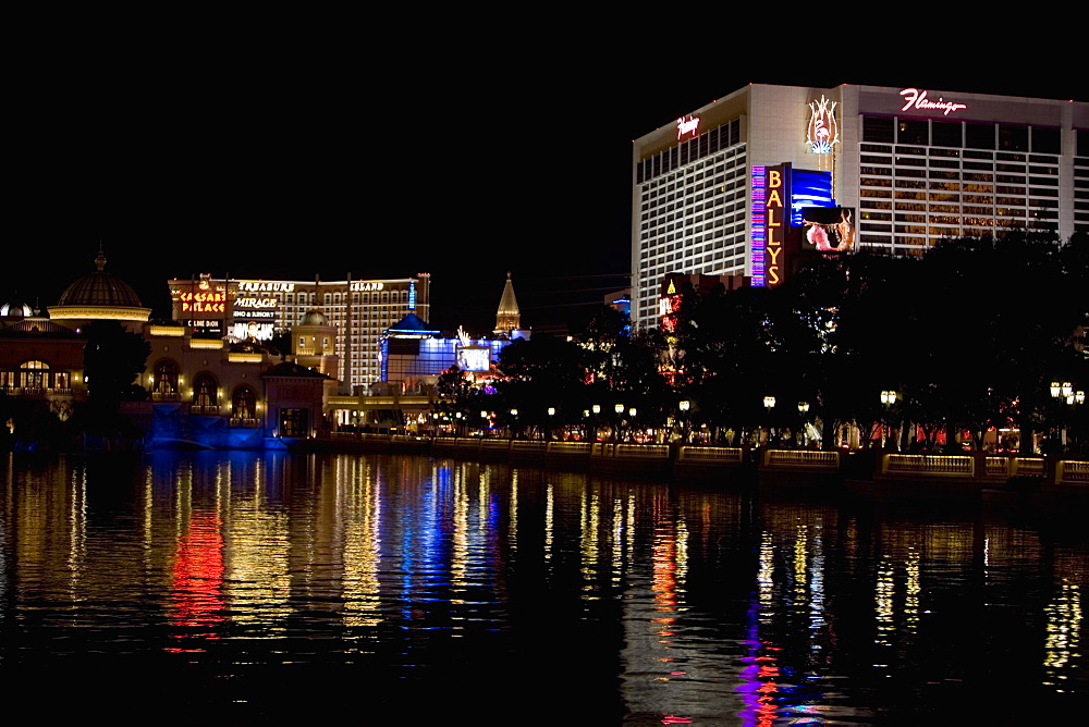 Buildings at the waterfront, Las Vegas, Nevada, USA