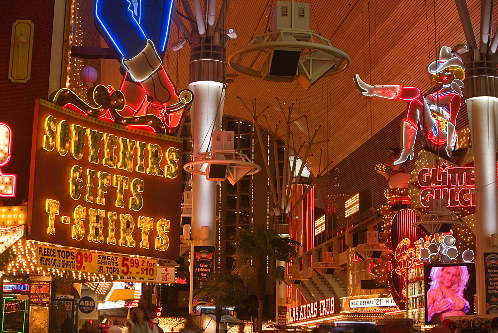 Information board in a casino, Las Vegas, Nevada, USA