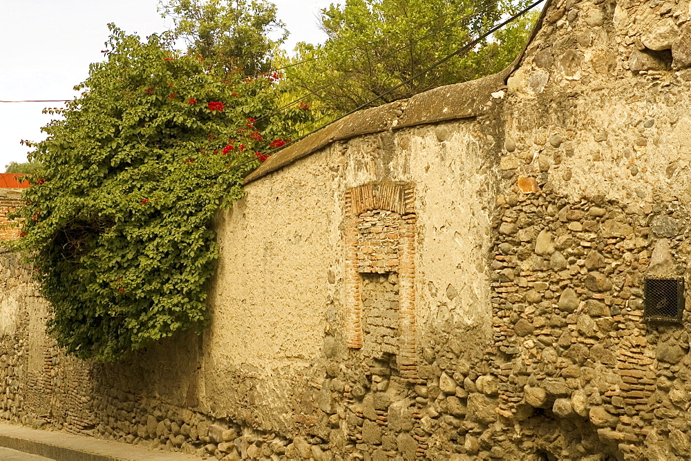 Old ruins of a building, Mexico