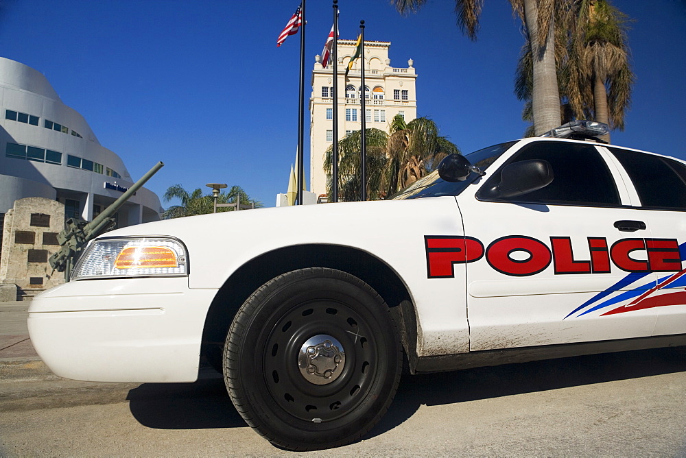Close-up of a car, Miami, Florida, USA