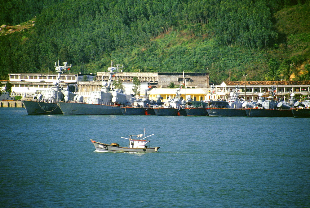 Danang Naval base in Vietnam