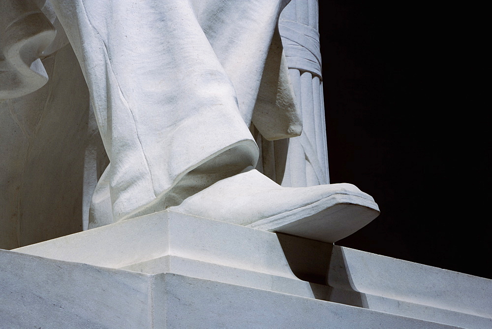 Low section view of a statue, Washington DC, USA