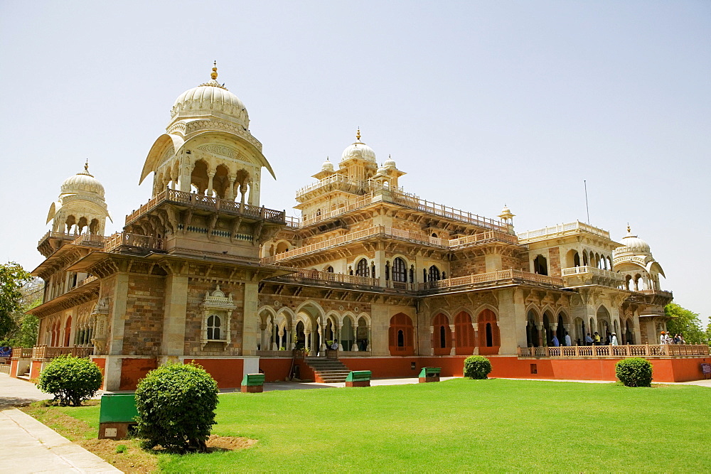 Low angle view of a museum, Government Central Museum, Jaipur, Rajasthan, India