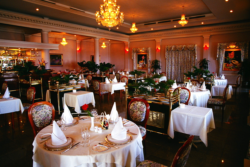 French restaurant, Majestic Hotel, Ho Chi Minh City (formerly Saigon) Vietnam