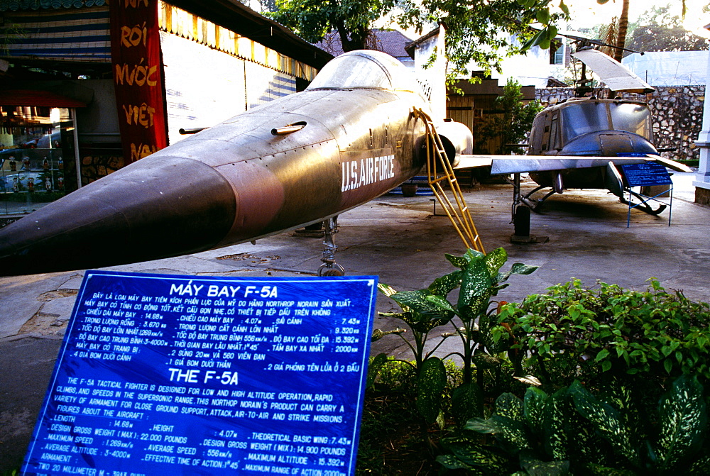 War museum exhibits Ho Chi Minh City (formerly Saigon) Vietnam