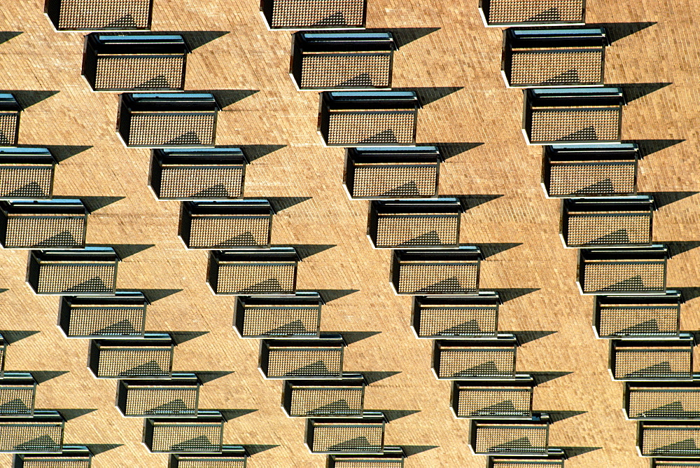 Close-up of High rise office building, Atlanta, ,GA