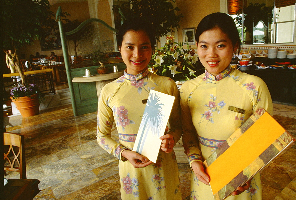 Portrait of two young women