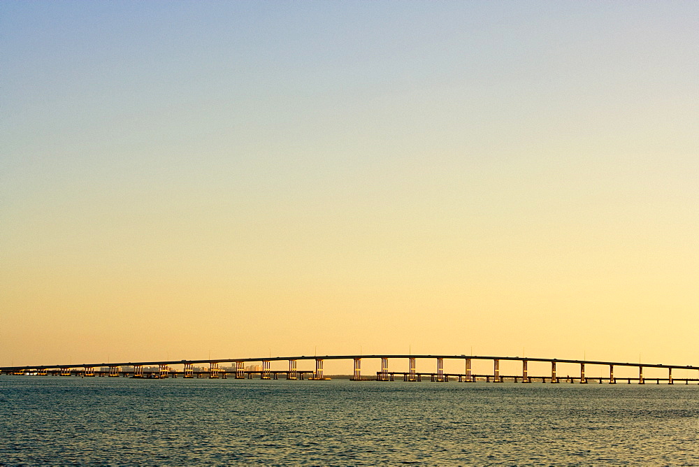 Bridge across the sea, Miami, Florida, USA