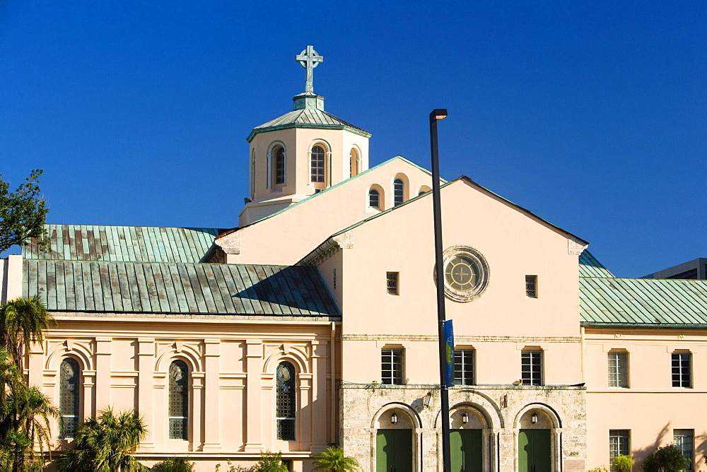 Facade of a church, Miami, Florida, USA