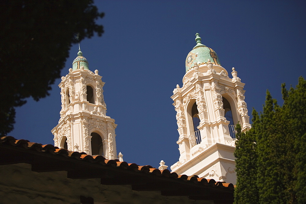 High section view of a building, San Francisco, California, USA
