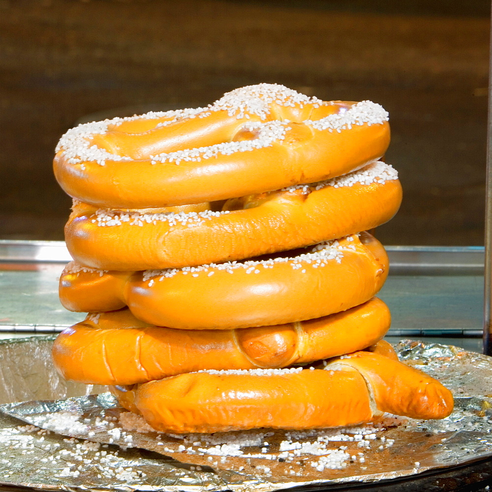 Close-up of sweet foods in a plate