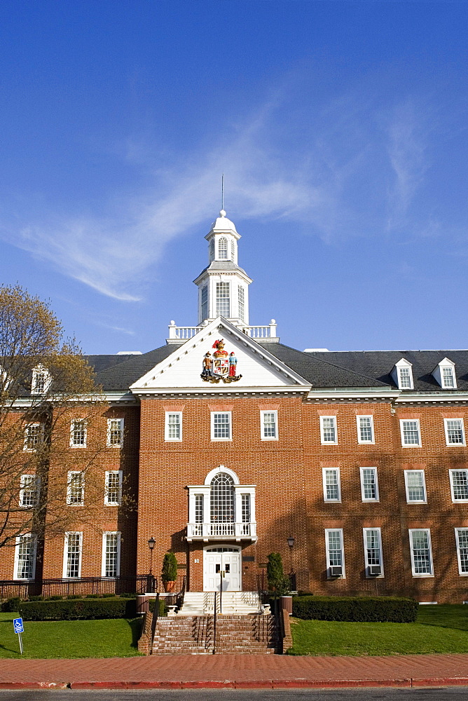 Low angle view of a building, Annapolis, Maryland, USA
