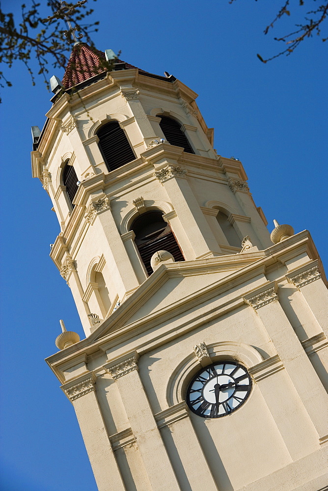 Low angle view of a cathedral, St. Augustine, Florida, USA