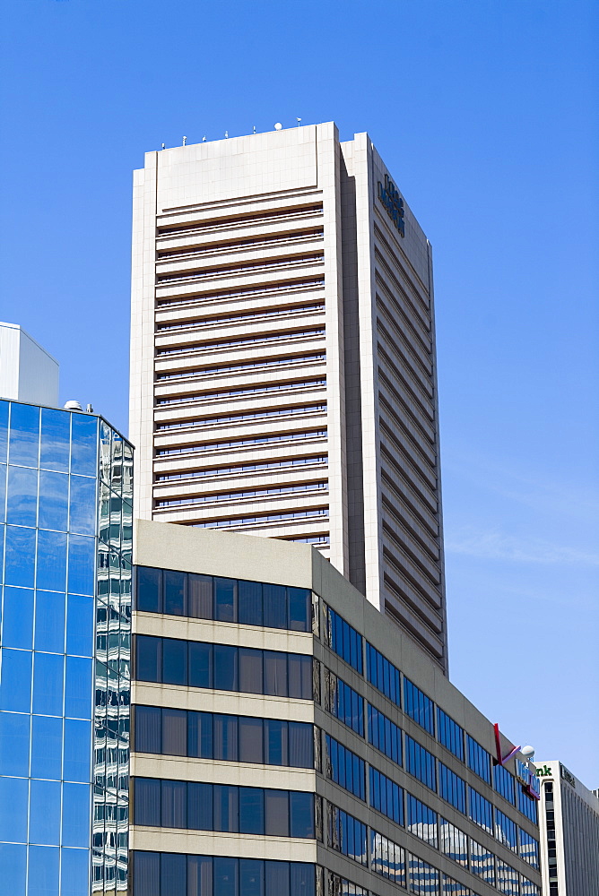 Low angle view of a building, World Trade Center, Baltimore, Maryland, USA