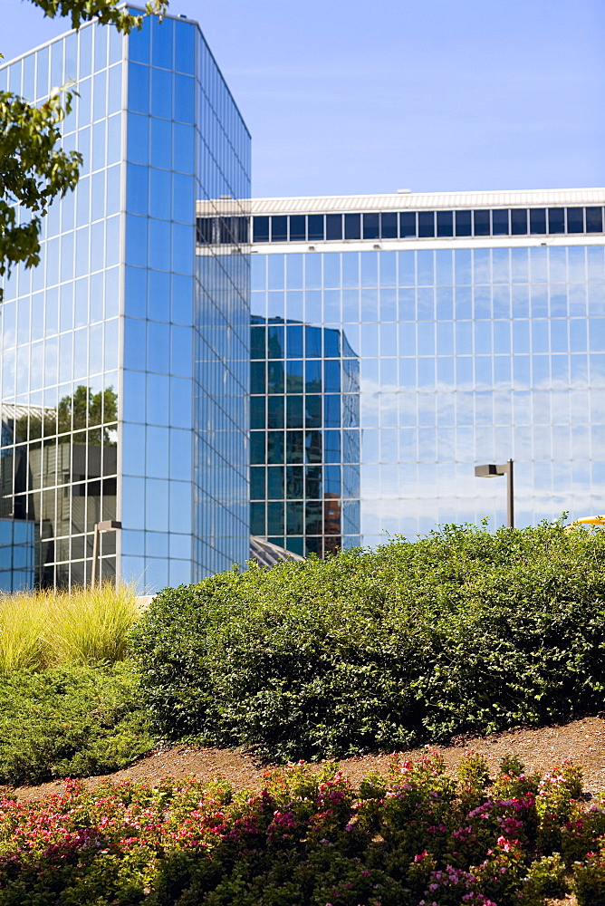 Low angle view of a hotel, Hyatt Regency Hotel, Baltimore, Maryland, USA