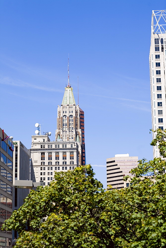 Skyscrapers in a city, Baltimore, Maryland, USA