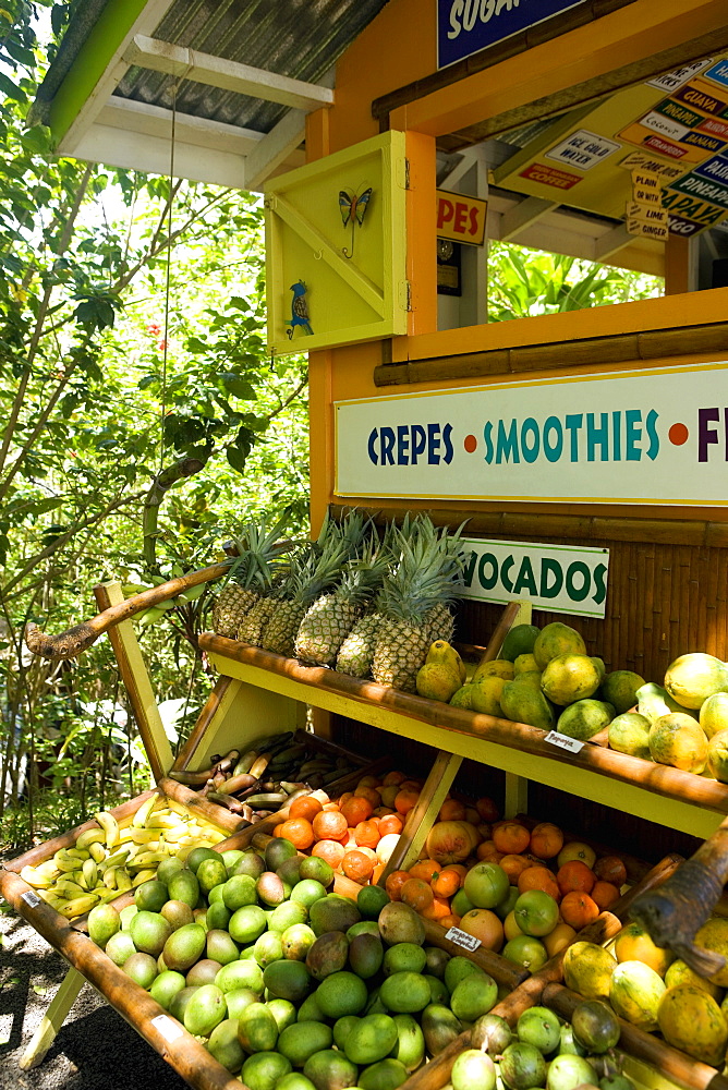 Fruits at a fruit stand, Mawi, Hawaii Islands, USA