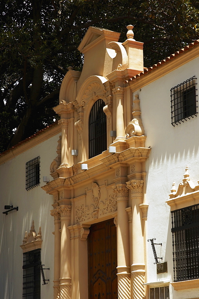 Low angle view of a museum, Isaac Fernandez Blanco Museum, Suipacha Partido, Recoleta, Buenos Aires, Argentina