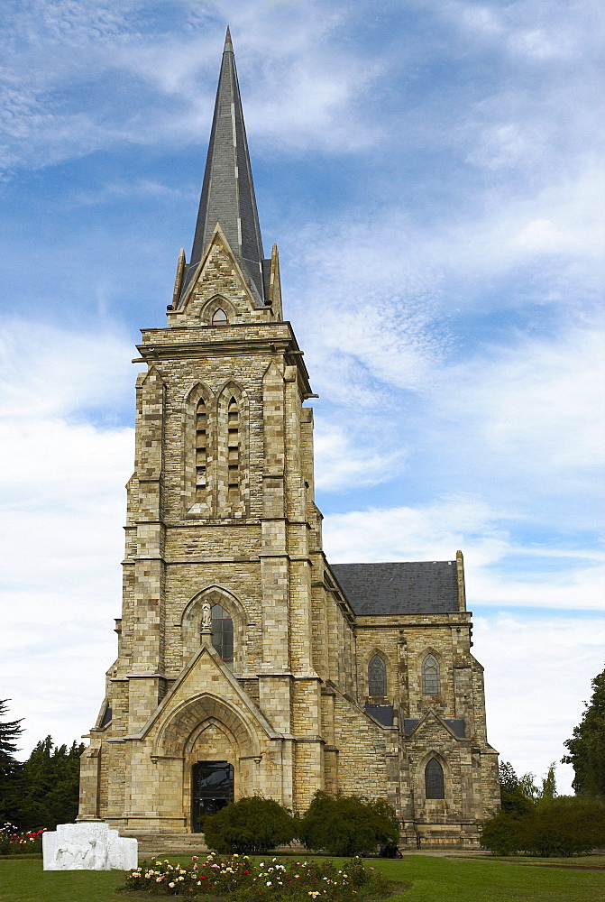 Low angle view of a church, Church of Our Lady Nahuel Huapi, San Carlos De Bariloche, Argentina