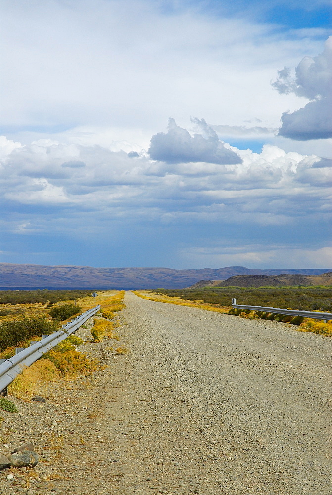 Road passing through a landscape, National Route 40, Patagonia, Argentina