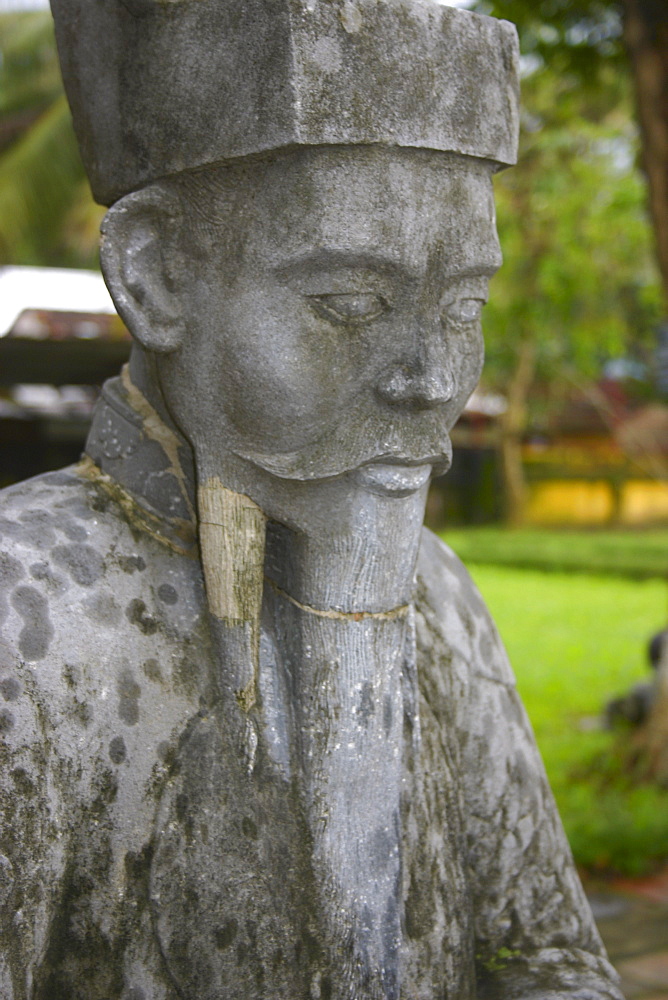 Close-up of a statue in a park, Dong Hoi, Vietnam