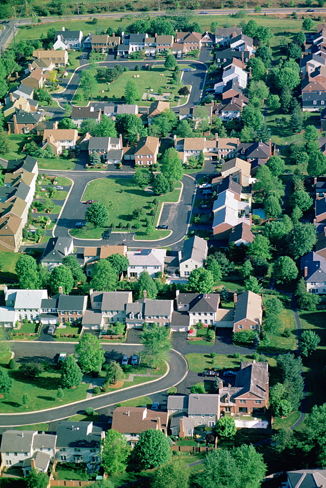 Housing development in suburban Maryland