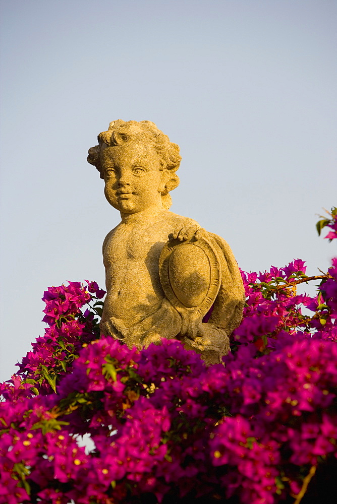 Low angle view of a statue, Salerno, Campania, Italy