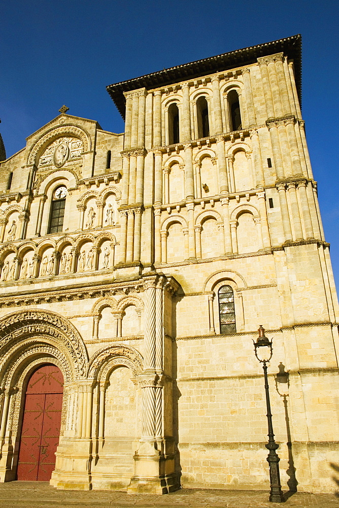 Facade of a church, Eglise Sainte-Croix, Bordeaux, France