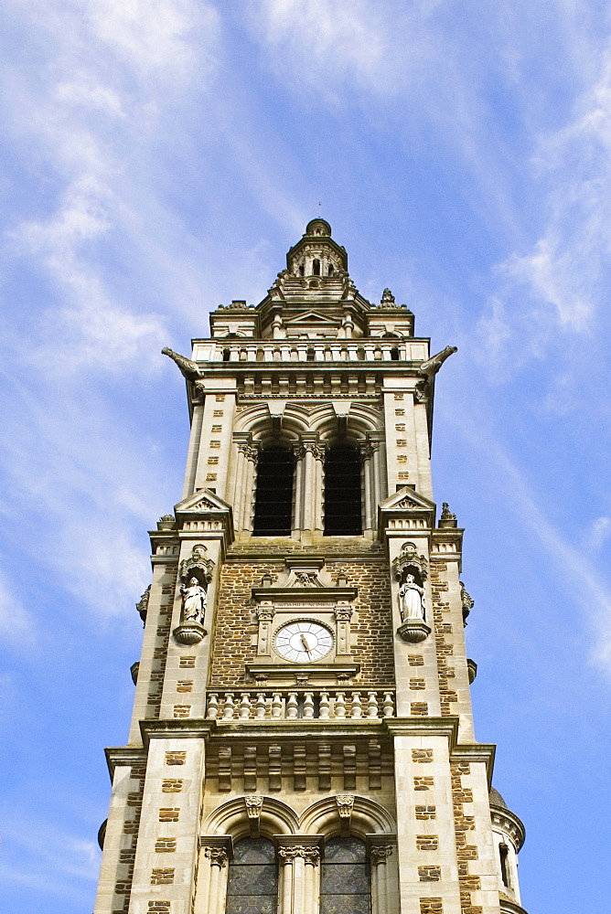 Low angle view of a church, Eglise St.-Benoit, Le Mans, France