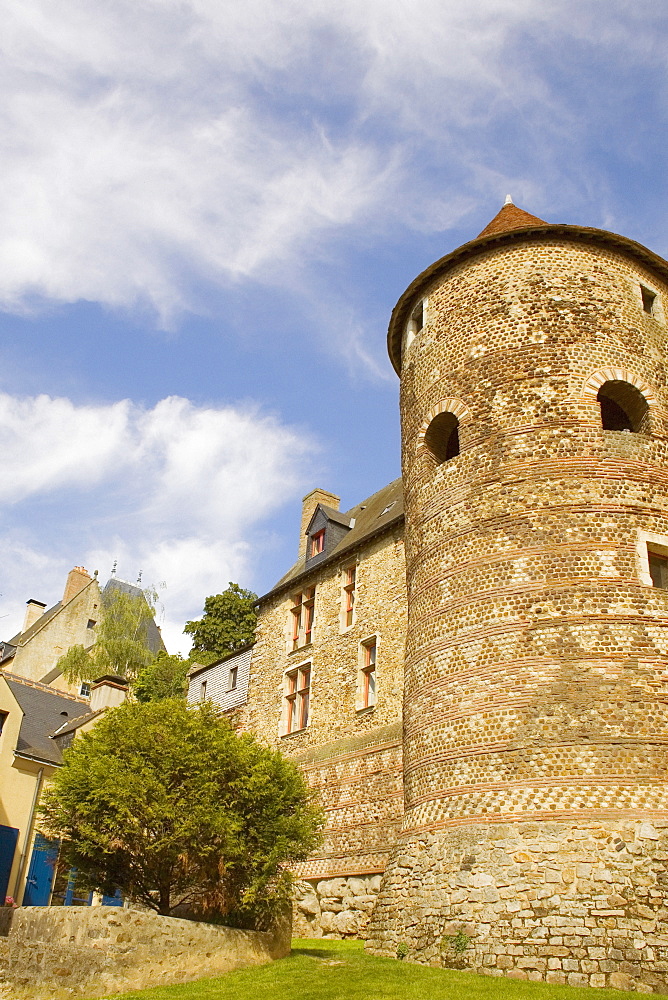 Low angle view of a building, La Tour du Vivier, Le Mans, France