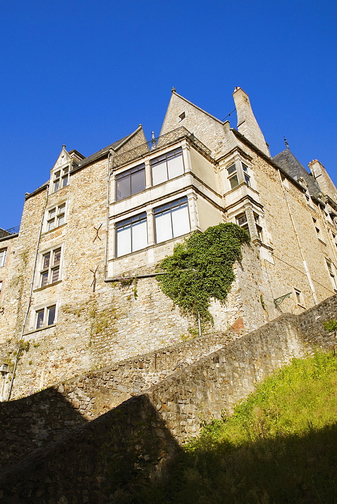 Low angle view of a building, Le Mans, Sarthe, Pays-de-la-Loire, France