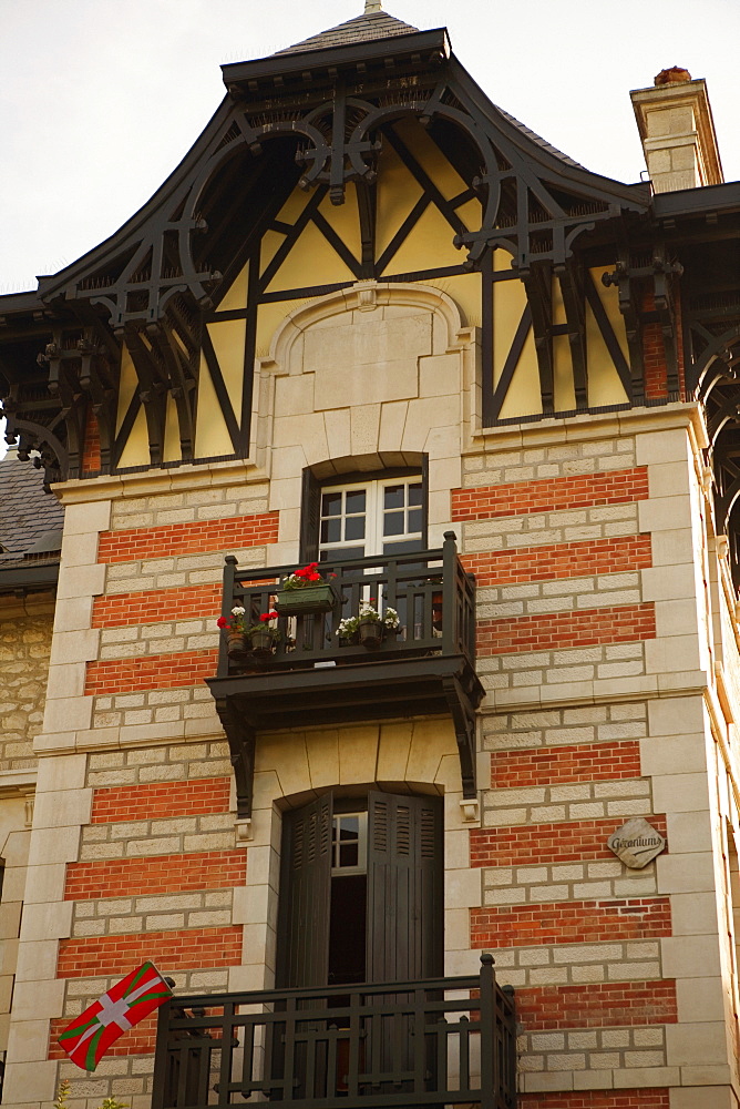 Low angle view of a building, Biarritz, Basque Country, Pyrenees-Atlantiques, Aquitaine, France