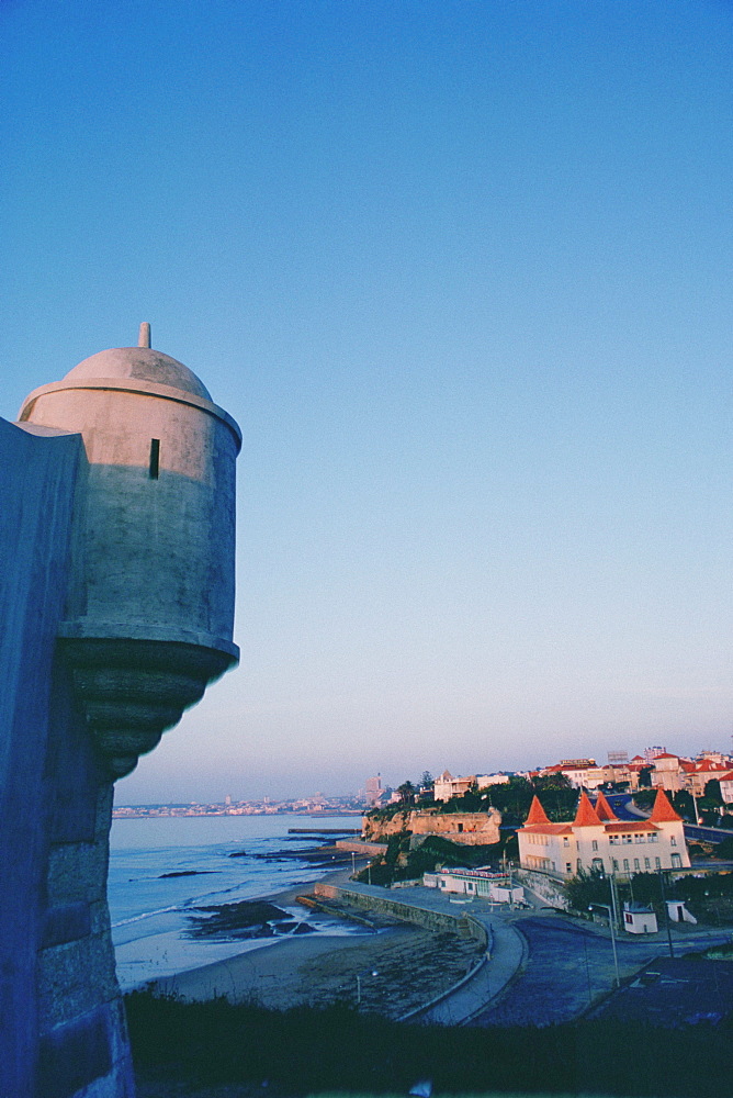 Turret on a fort, Estoril, Portugal