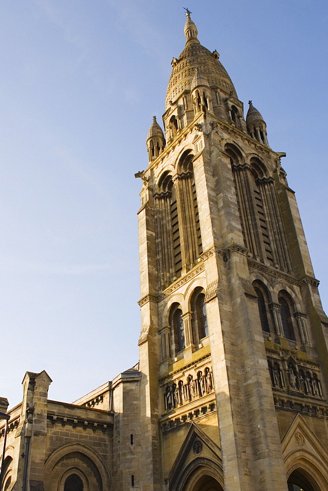 Low angle view of a church, Leglise Sainte-Marie De La Bastide, Bordeaux, Aquitaine, France