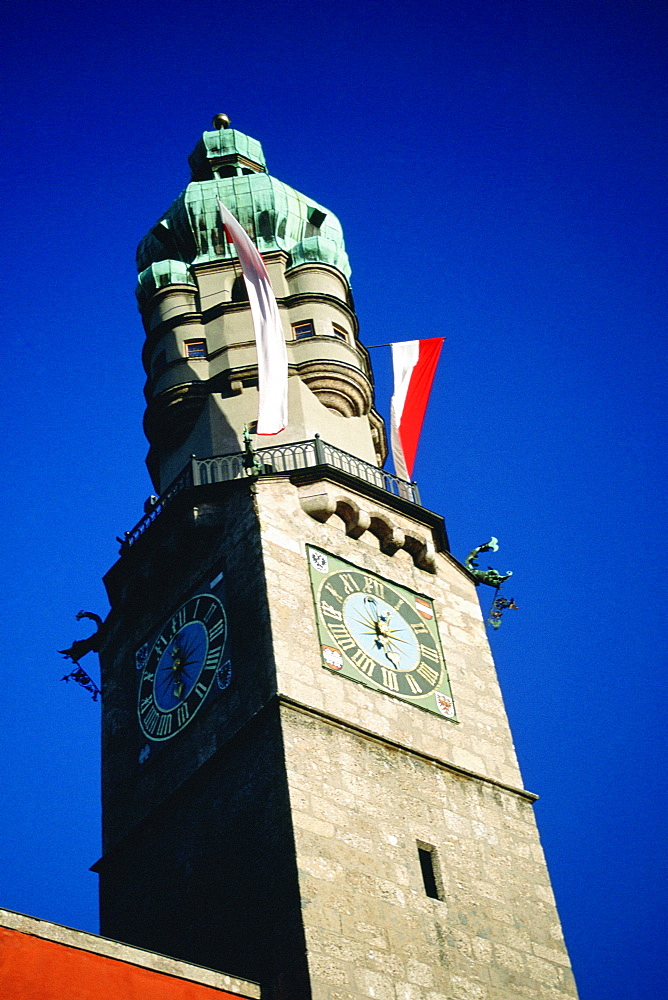 Low angle view of a tower, Innsbruck, Austria