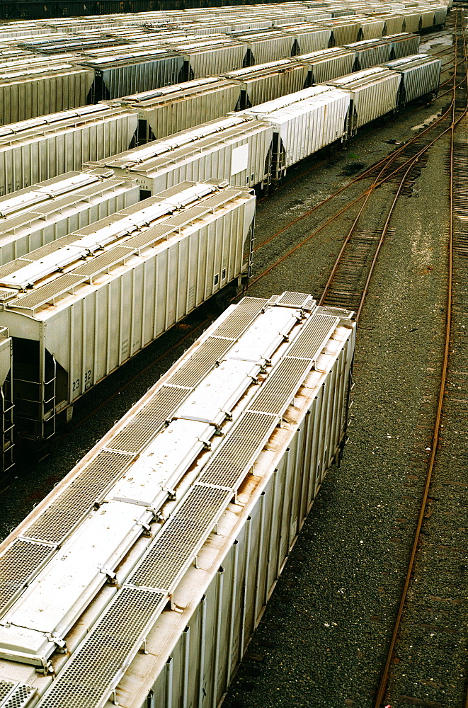 Freight cars in Baltimore, MD