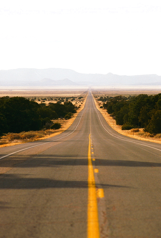 Traffic on New Mexico highway